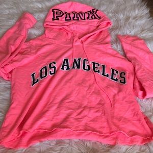 Women’s victoria secret/PINK Los Angeles hoodie.